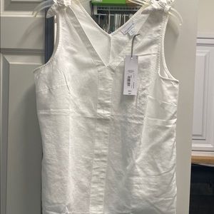 NWT Liz Claiborne Linen sleeveless Shirt